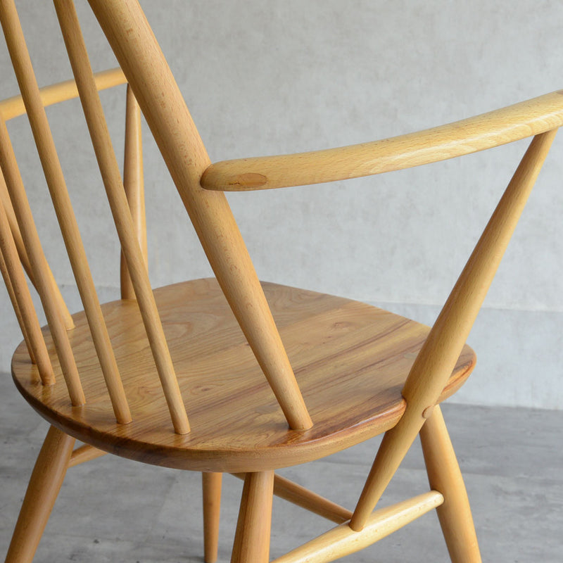 ERCOL アーコール　アーム付クエーカーチェア 10