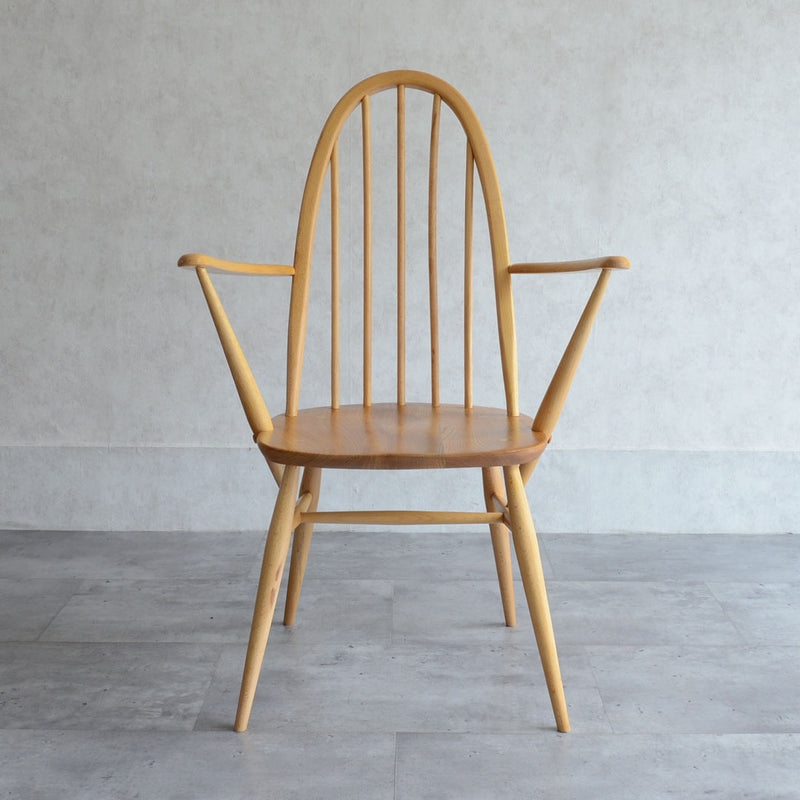 S様見学予約商品 ERCOL アーコール　アーム付クエーカーチェア  2脚セット