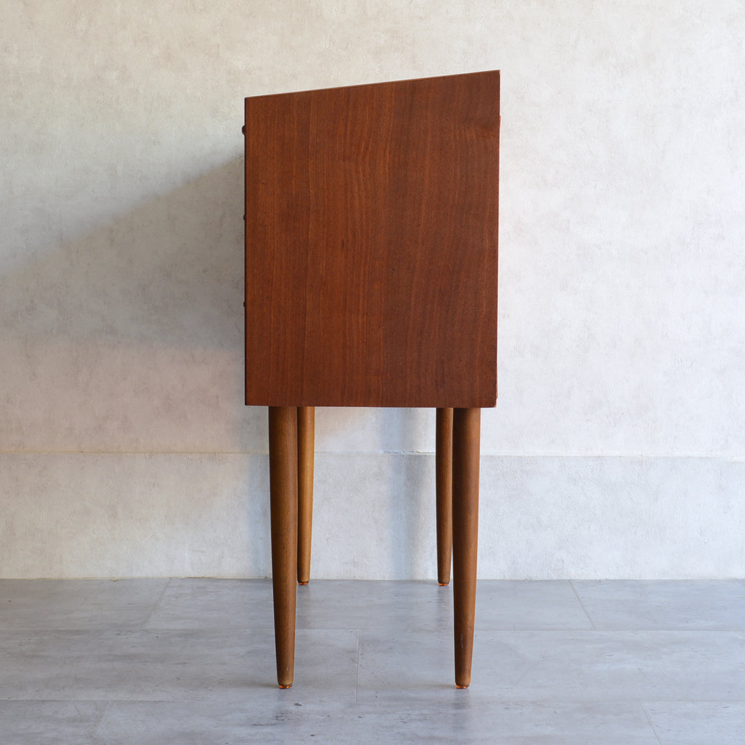 デンマーク　ヴィンテージ チークチェスト6-1(3段) (ウッドオイル仕上）