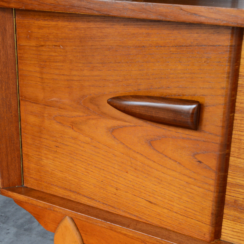 Jentique ジェンティーク サイドボード02(天板剝離再塗装済）