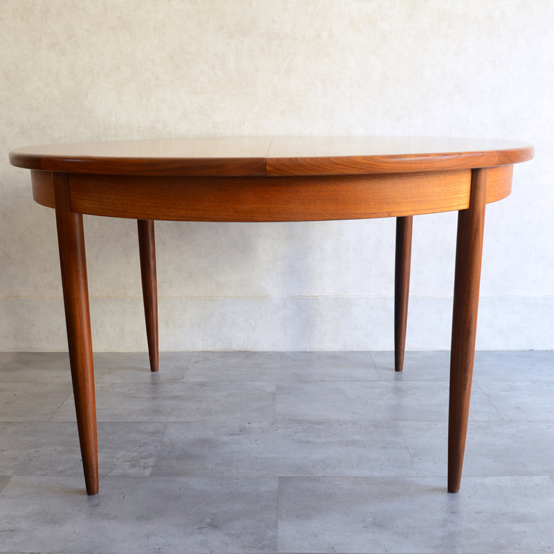 G-PLAN ジープラン　エクステンション ラウンドテーブル73 （天板剥離再塗装済）