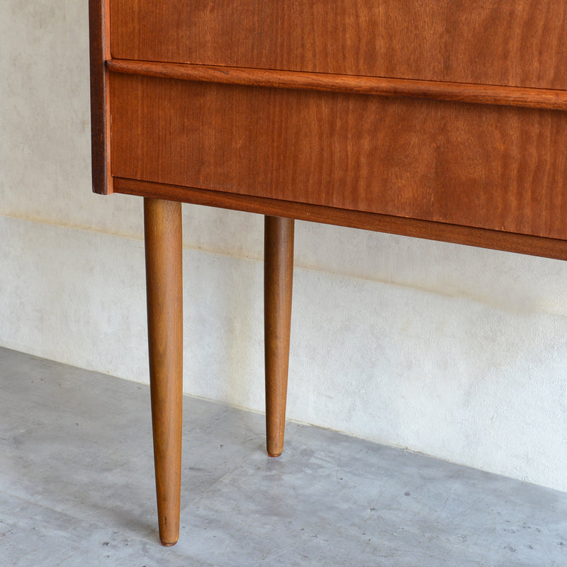 デンマーク　ヴィンテージ チークチェスト6-1(3段) (ウッドオイル仕上）