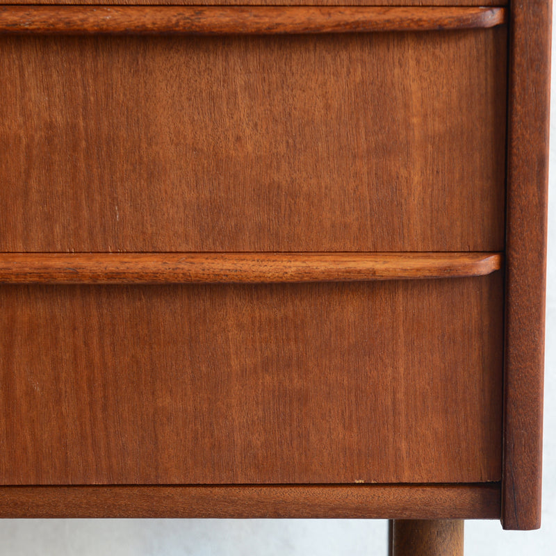 デンマーク　ヴィンテージ チークチェスト6-1(3段) (ウッドオイル仕上）