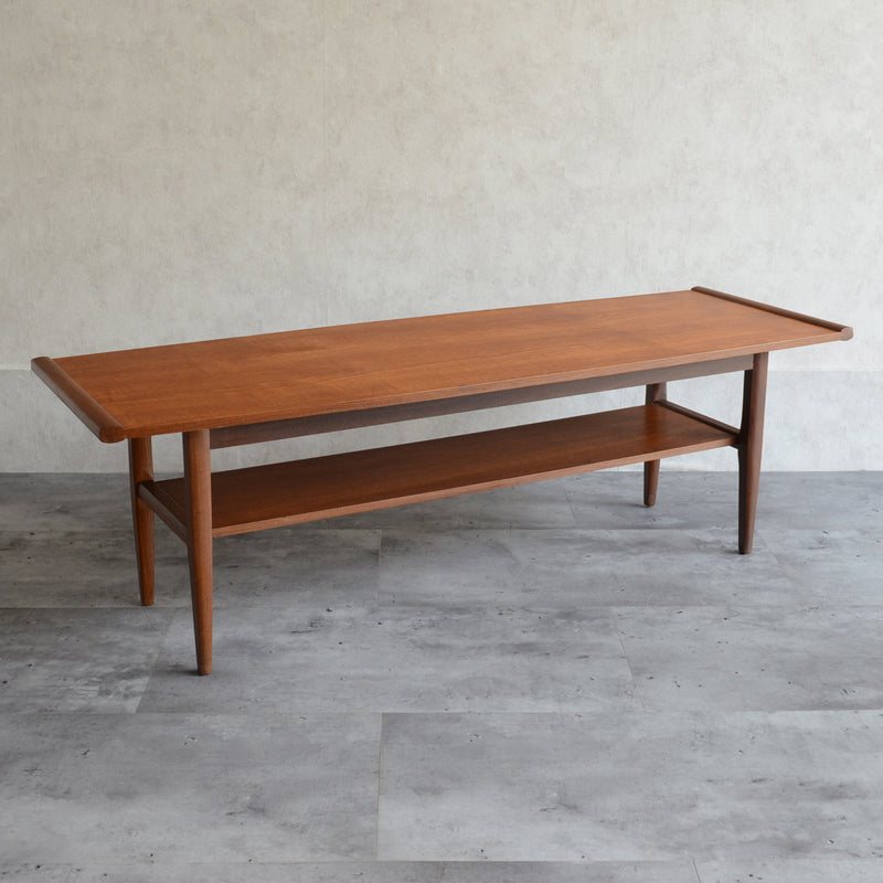 Myer メイヤー　チークローテーブル　w1