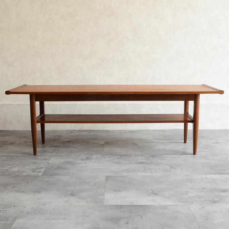 Myer メイヤー　チークローテーブル　w1