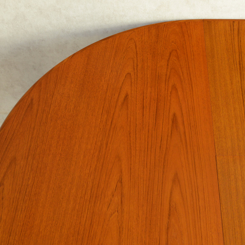 G-PLAN ジープラン　エクステンション ラウンドテーブル73 （天板剥離再塗装済）