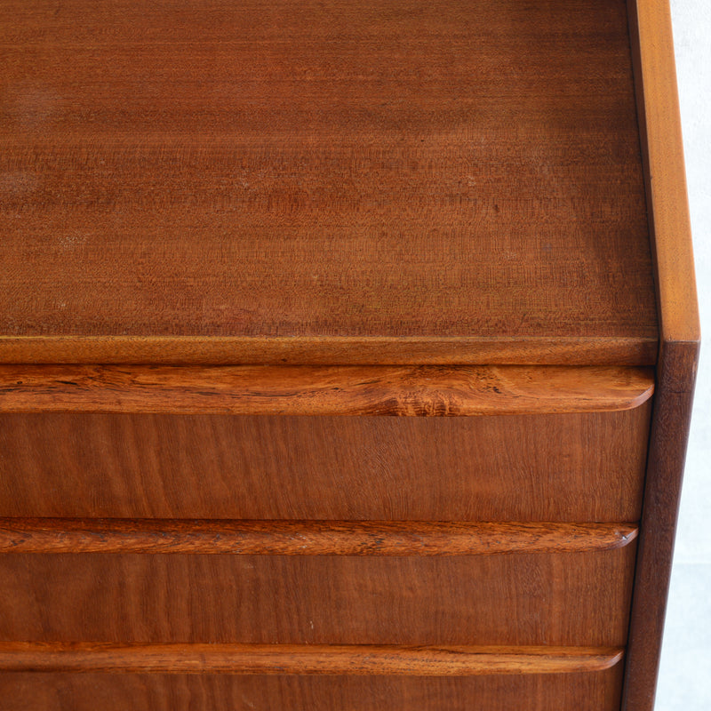 デンマーク　ヴィンテージ チークチェスト6-1(3段) (ウッドオイル仕上）