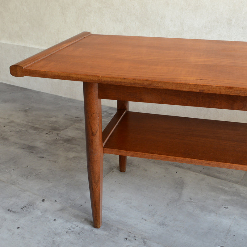 Myer メイヤー　チークローテーブル　w1