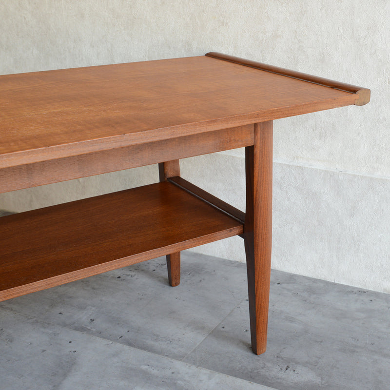 Myer メイヤー　チークローテーブル　w1