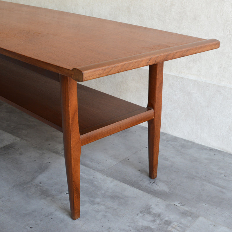 Myer メイヤー　チークローテーブル　w1