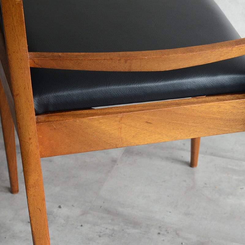 M様見学ご予約品　A.H.McINTOSH マッキントッシュ ダイニングチェアC(張替済）