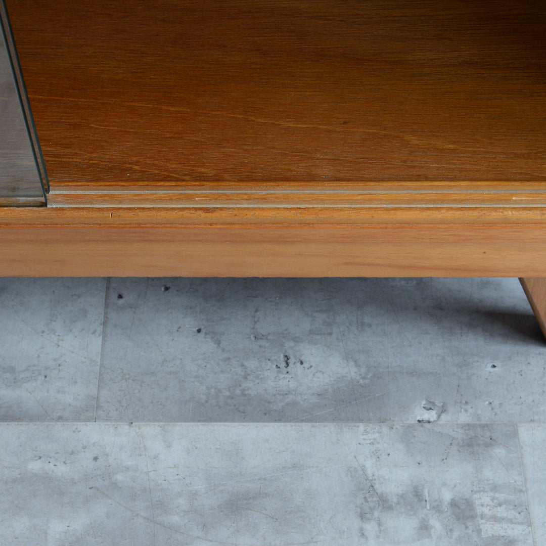 AVALON/アヴァロン 北欧ヴィンテージ チーク ガラスキャビネット