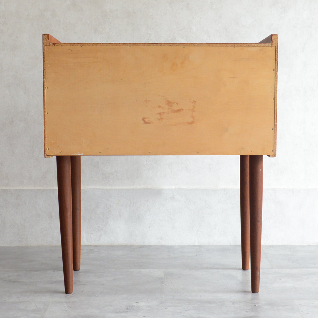 デンマーク チークチェスト(2段）6-6 (ウッドオイル仕上）