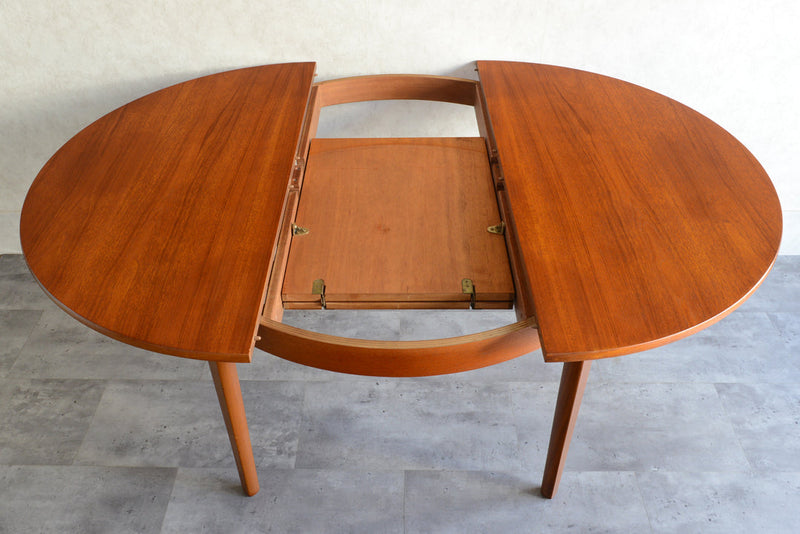 N様見学ご予約品　Nathanネイサンエクステンション ラウンド ダイニングテーブル 07