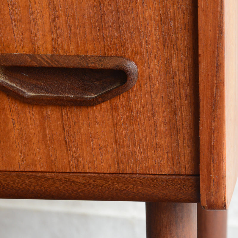 デンマーク チークチェスト(2段）6-6 (ウッドオイル仕上）