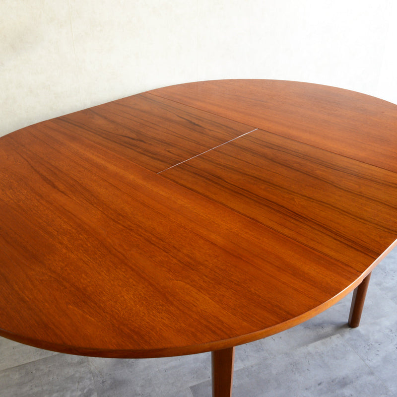 N様見学ご予約品　Nathanネイサンエクステンション ラウンド ダイニングテーブル 07