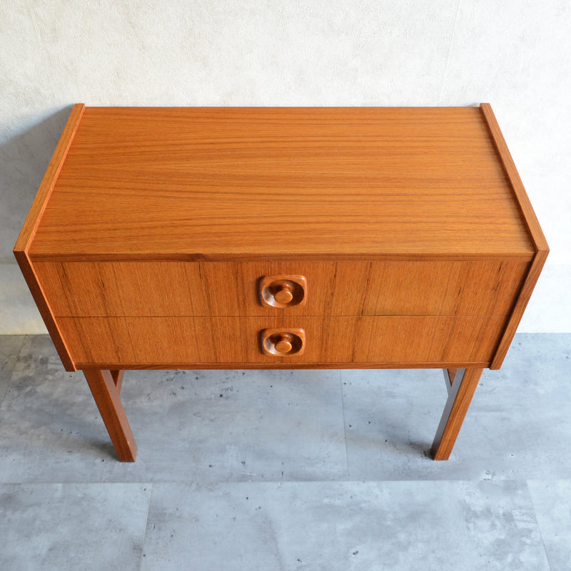 スウェーデンヴィンテージ2段チェスト4- 03