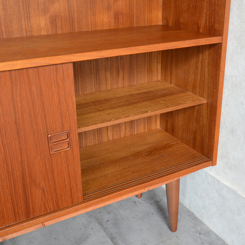 デンマーク ヴィンテージシェルフ 5-6 木扉付(ウッドオイル仕上げ）