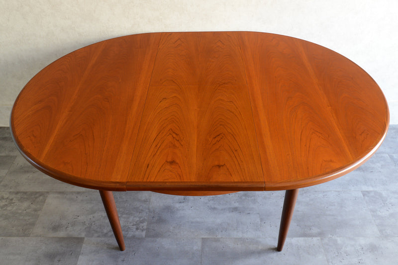 Ｆ様見学予約商品 G-PLAN ジープラン　エクステンション ラウンドテーブル72 （天板剥離再塗装済）