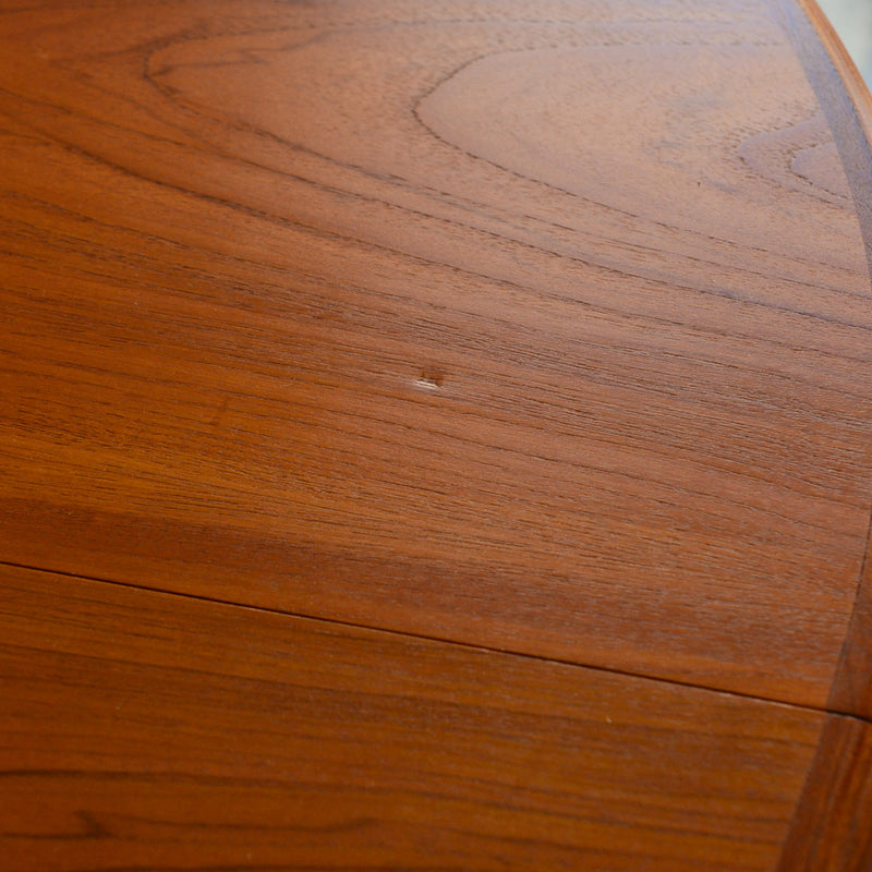 Ｆ様見学予約商品 G-PLAN ジープラン　エクステンション ラウンドテーブル72 （天板剥離再塗装済）