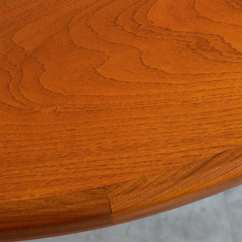 Ｆ様見学予約商品 G-PLAN ジープラン　エクステンション ラウンドテーブル72 （天板剥離再塗装済）