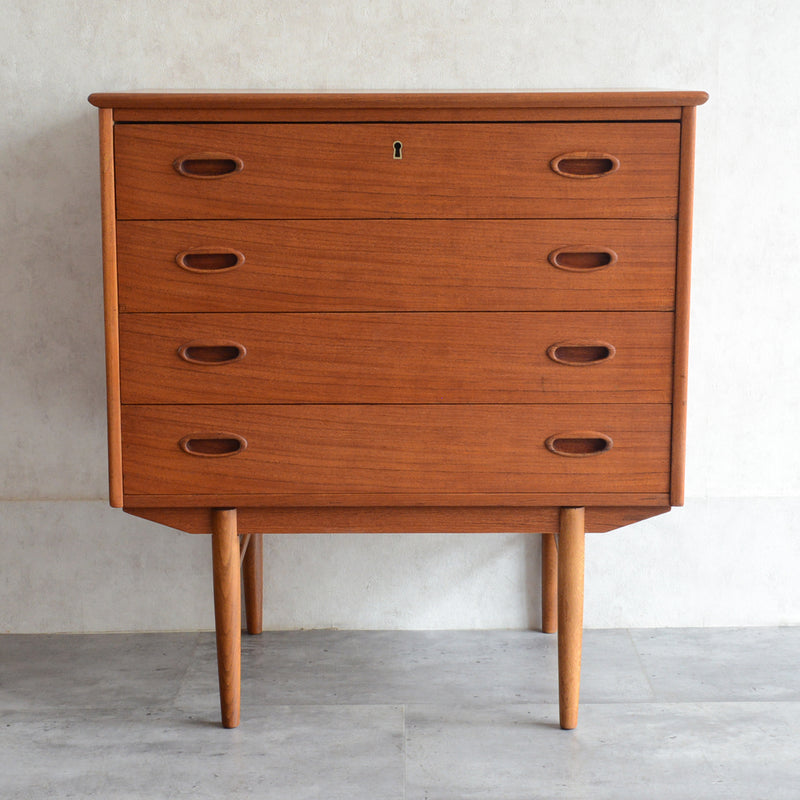 デンマークヴィンテージ  チークチェスト 3-34(4段）