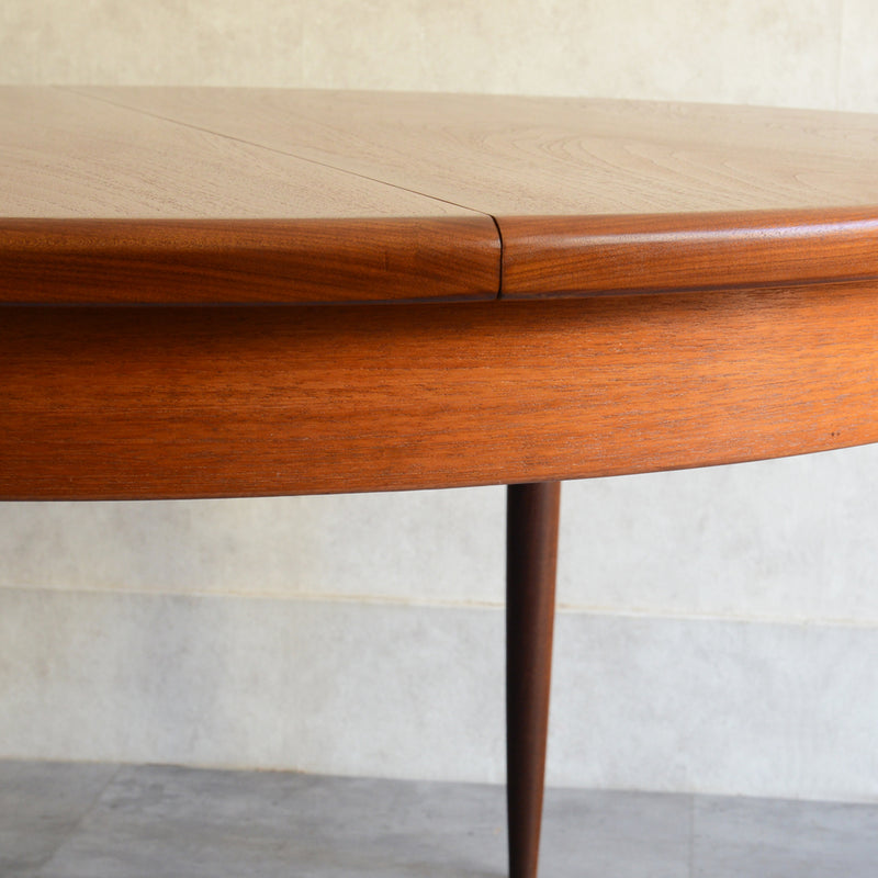 Ｆ様見学予約商品 G-PLAN ジープラン　エクステンション ラウンドテーブル72 （天板剥離再塗装済）