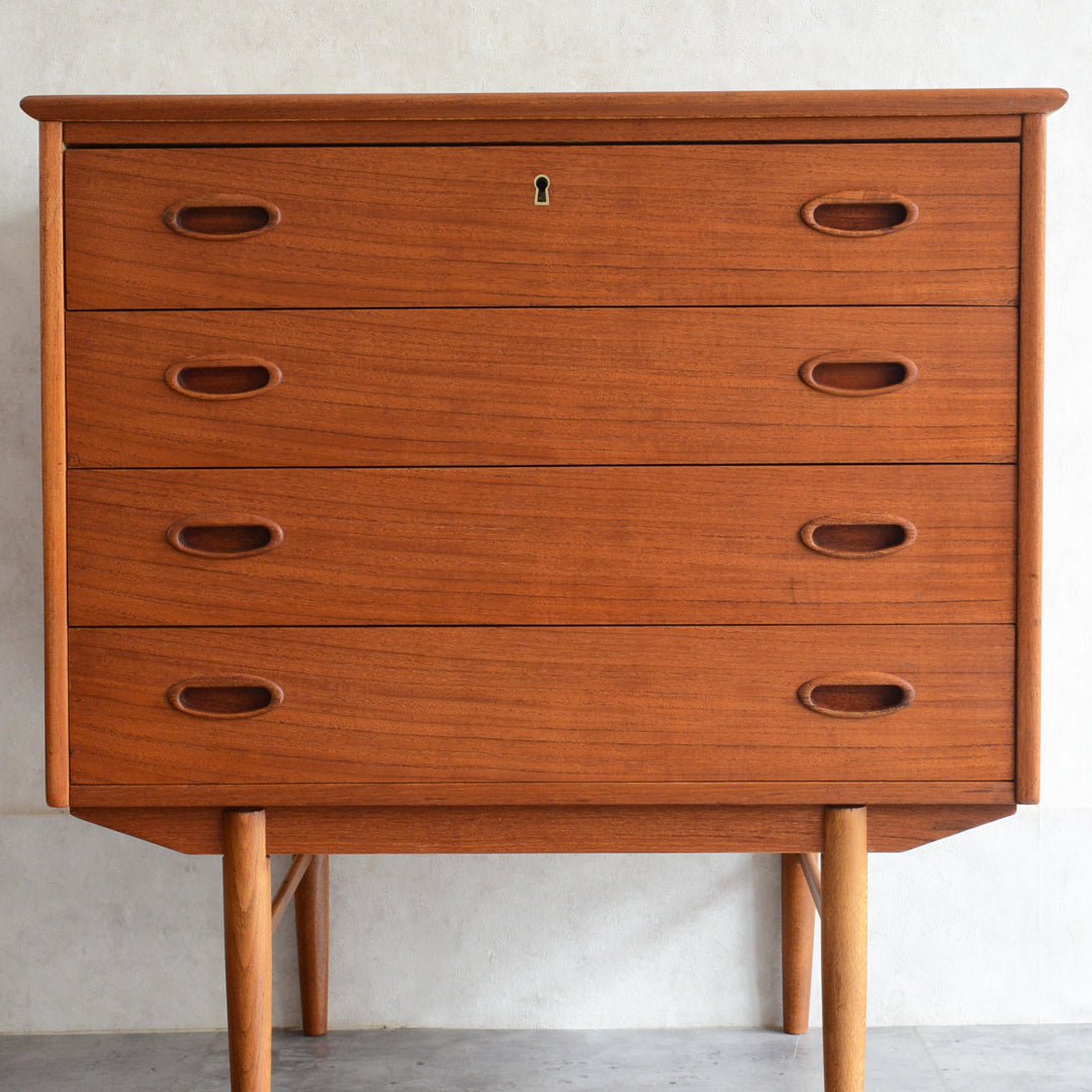 デンマークヴィンテージ  チークチェスト 3-34(4段）