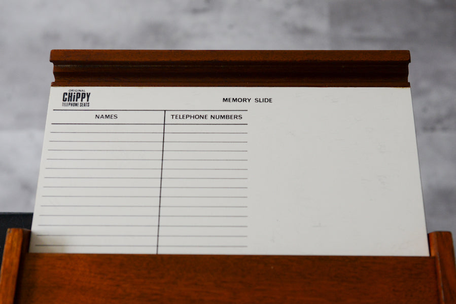 ミッドセンチュリー　テレフォンシート　