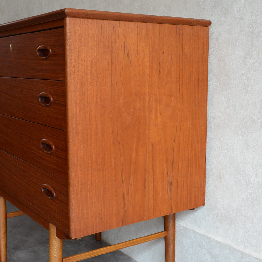 デンマークヴィンテージ  チークチェスト 3-34(4段）