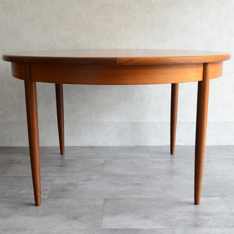 G-PLAN ジープラン　エクステンション ラウンドテーブル　62 （天板剥離再塗装済）