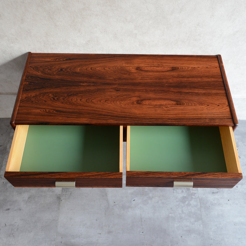 デンマーク ヴィンテージ ローズウッドチェスト