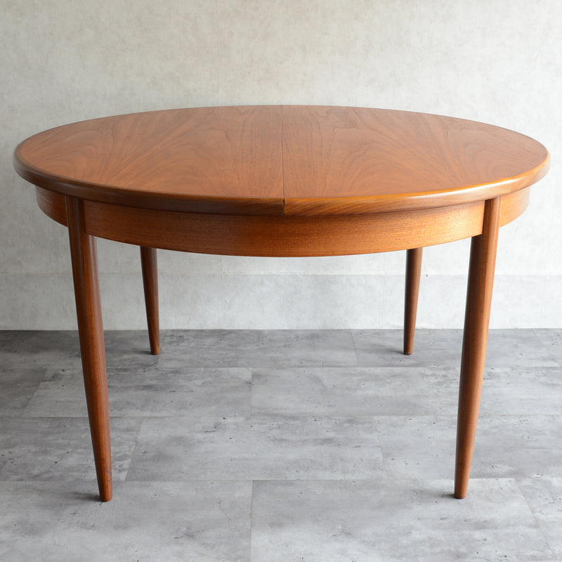 G-PLAN ジープラン　エクステンション ラウンドテーブル　62 （天板剥離再塗装済）