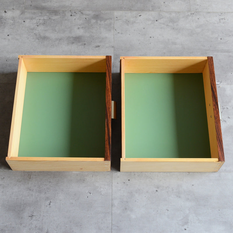 デンマーク ヴィンテージ ローズウッドチェスト