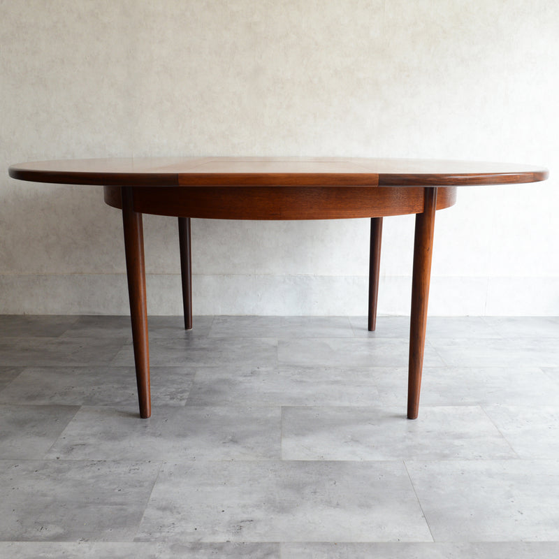 G-PLAN ジープラン　エクステンション ラウンドテーブル67（天板剥離再塗装済）