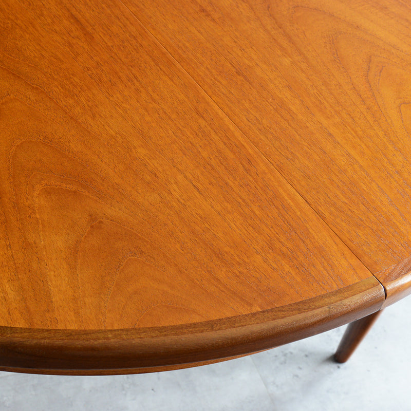 G-PLAN ジープラン　エクステンション ラウンドテーブル　62 （天板剥離再塗装済）