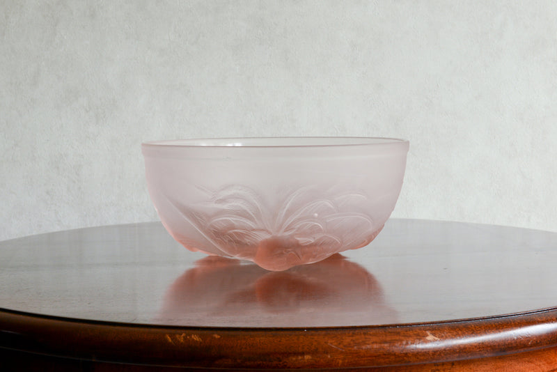 ヴィンテージ ハチドリ　ガラスボール