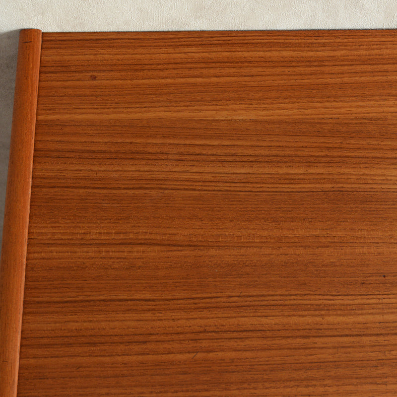 デンマークヴィンテージ  チーク４段チェスト 5-3(ウッドオイル仕上）鍵付