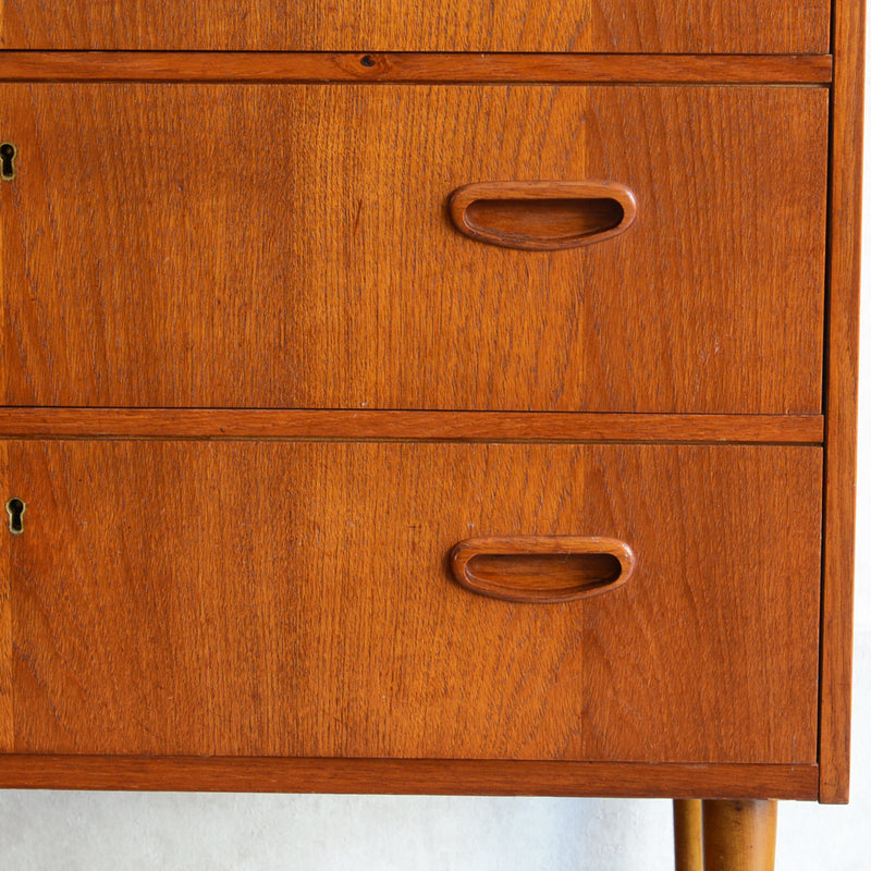 スウェーデンヴィンテージ　４段チェスト4-11