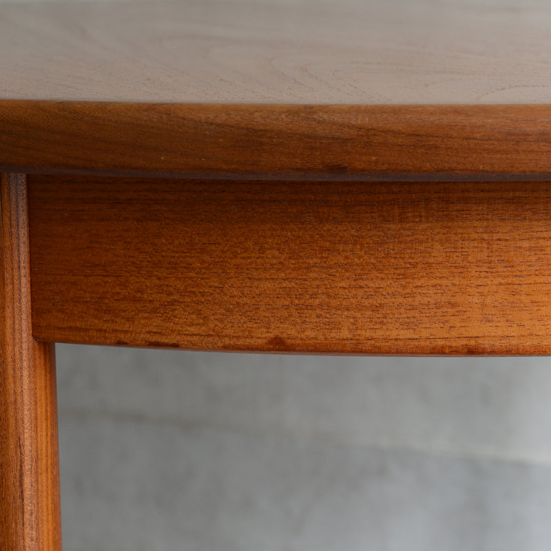 G-PLAN ジープラン　エクステンション ラウンドテーブル　62 （天板剥離再塗装済）