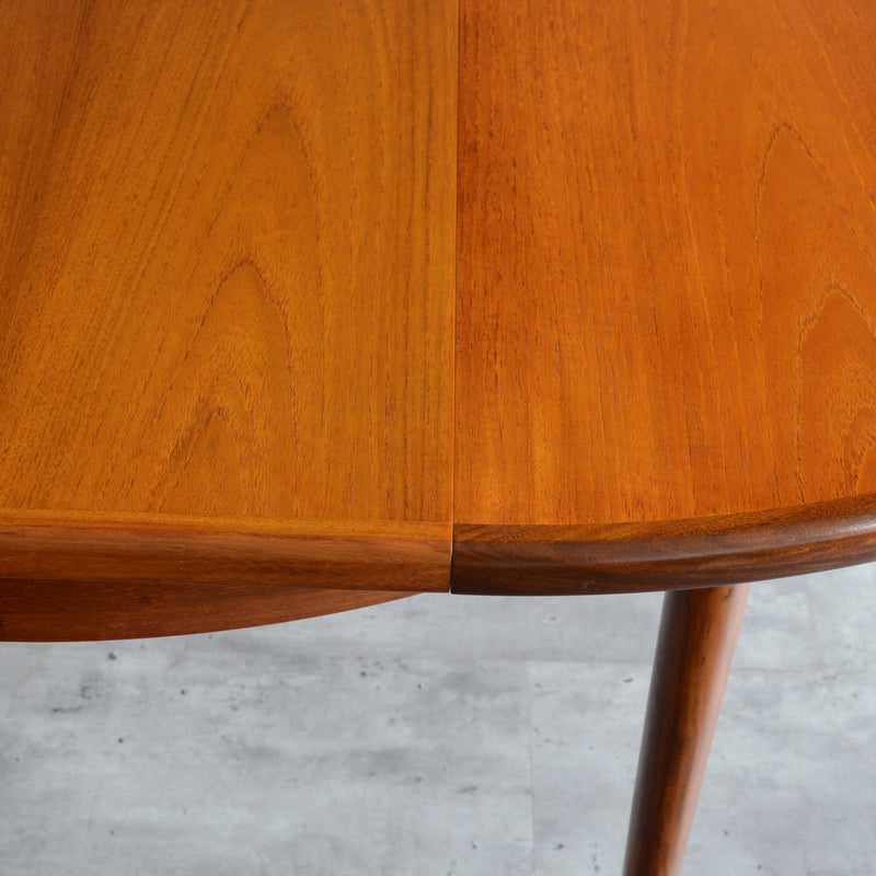 G-PLAN ジープラン　エクステンション ラウンドテーブル67（天板剥離再塗装済）