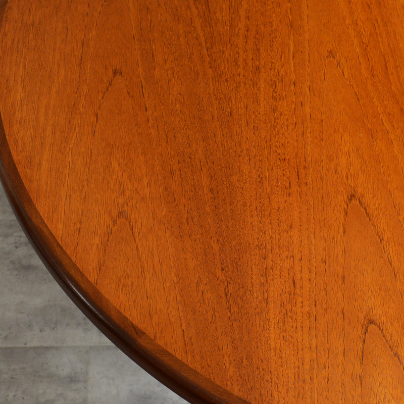 G-PLAN ジープラン　エクステンション ラウンドテーブル67（天板剥離再塗装済）