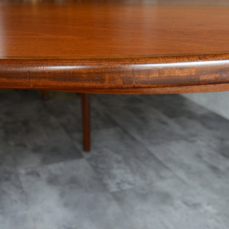 G-PLAN ジープラン　エクステンション ラウンドテーブル67（天板剥離再塗装済）