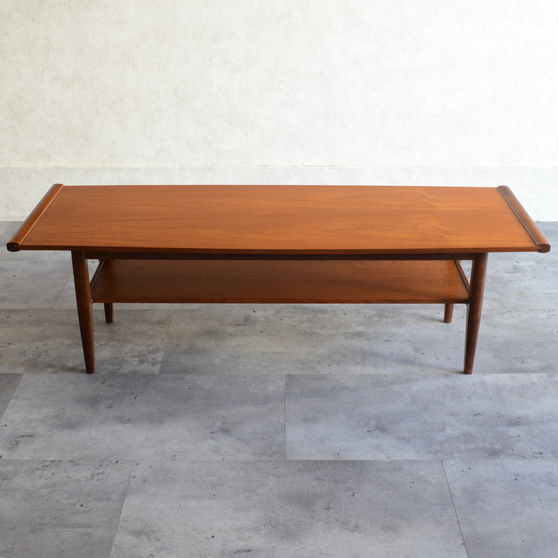 Myer (メイヤー)  60S チーク ローテーブル 18 (天板剝離再塗装済)