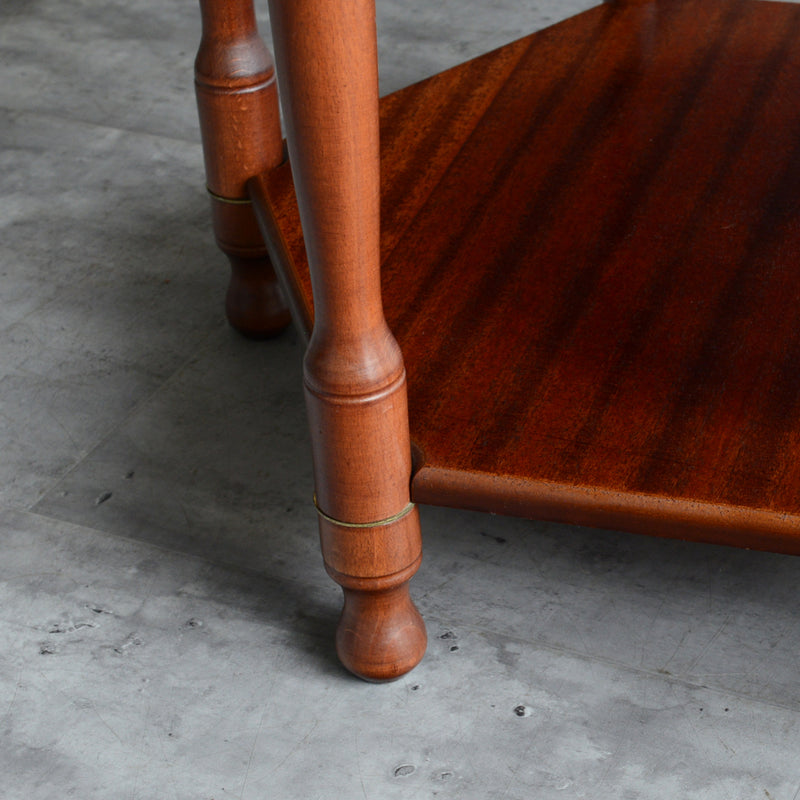 クラシック ガラストップ サイドテーブル06