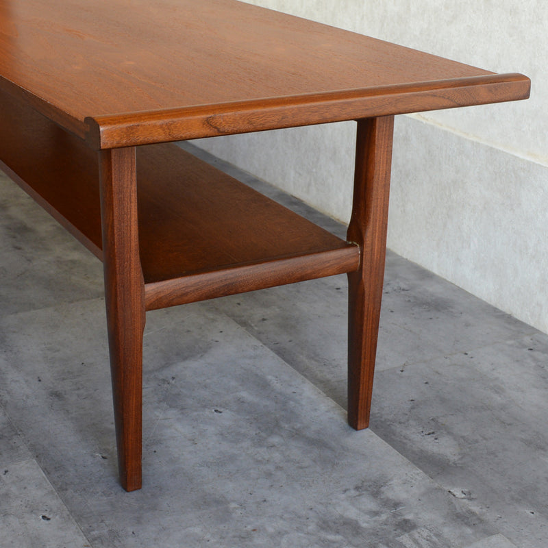 Myer (メイヤー)  60S チーク ローテーブル 18 (天板剝離再塗装済)