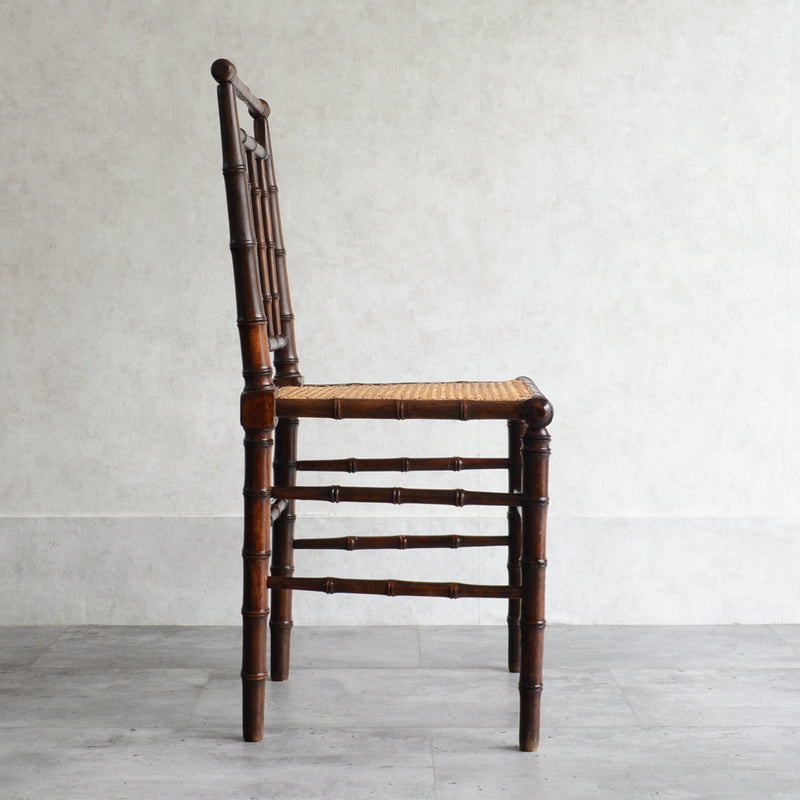 Bamboo design ヴィンテージ ラタンチェア