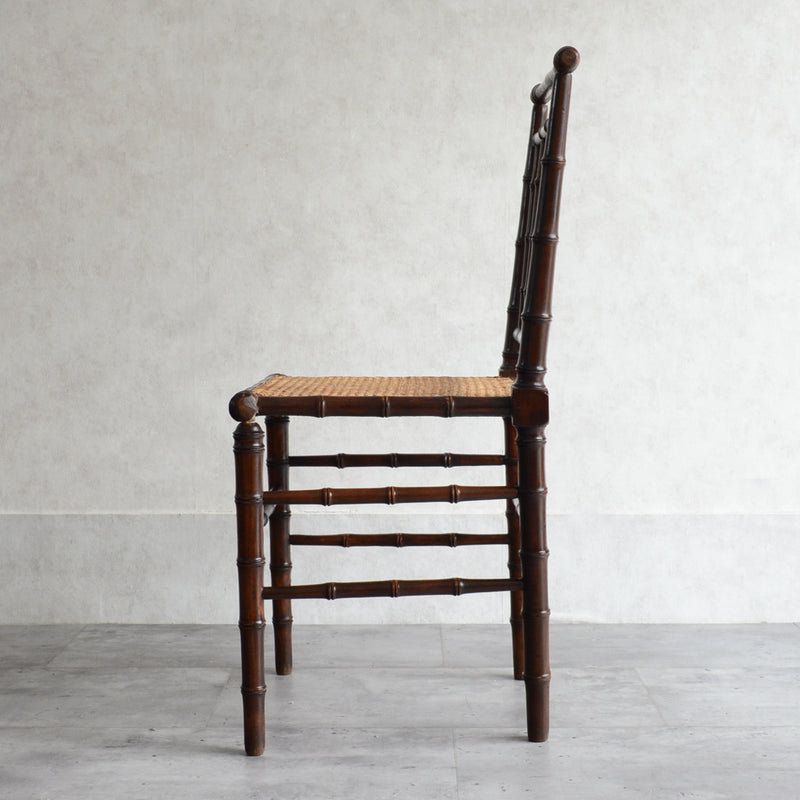 Bamboo design ヴィンテージ ラタンチェア