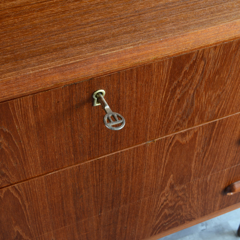 デンマークヴィンテージ　 ビューロー01(ミラー付き)