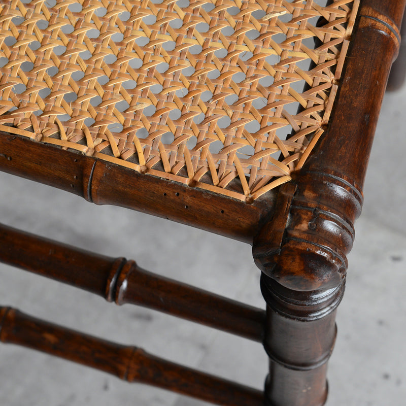 Bamboo design ヴィンテージ ラタンチェア